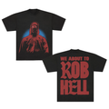 Black ROB HELL Tee