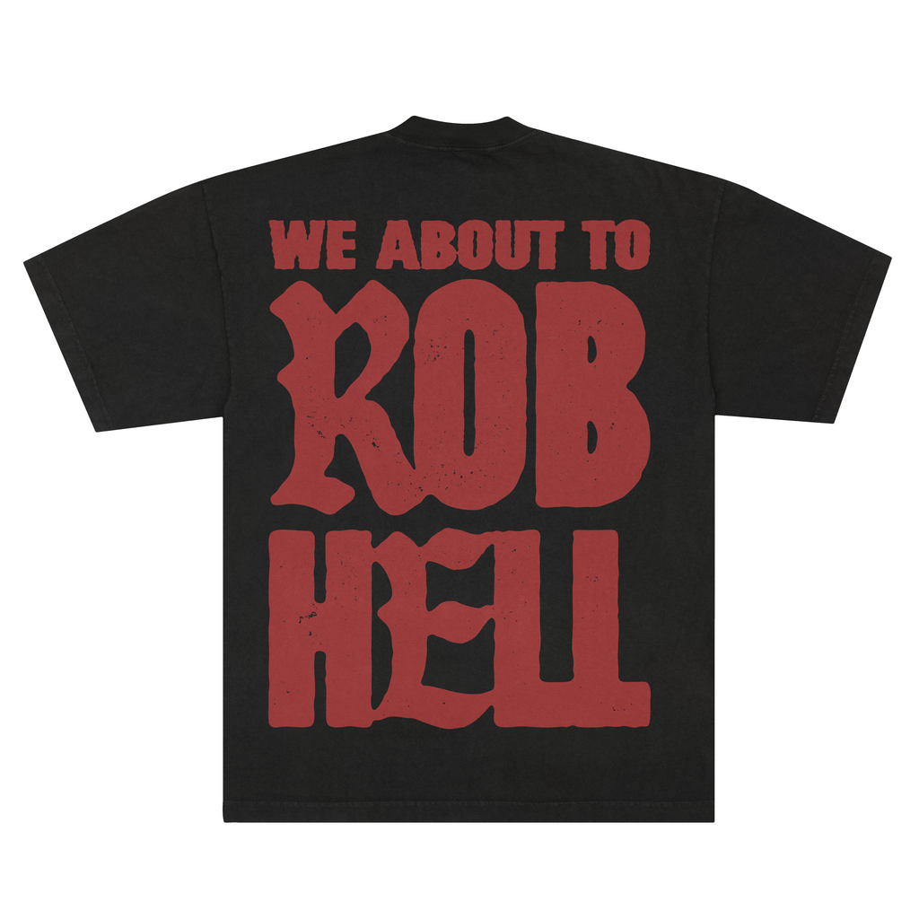 (RESTOCK) Black ROB HELL Tee