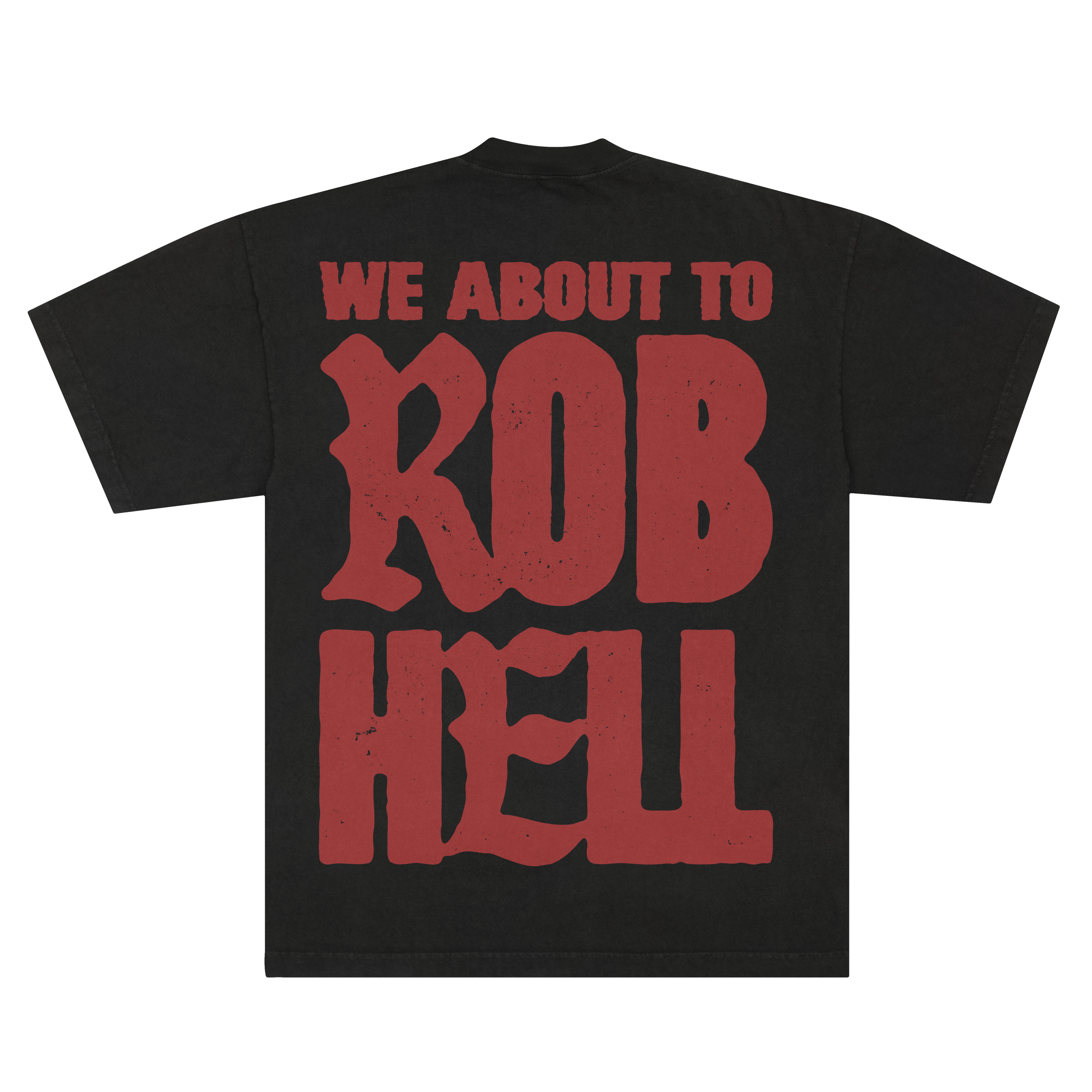 (RESTOCK) Black ROB HELL Tee